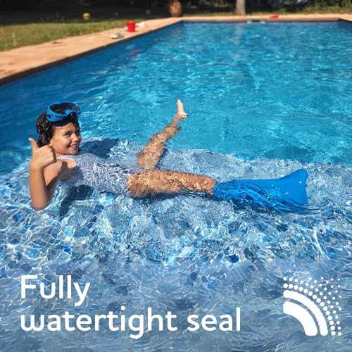 BLOCCS 100% Waterproof Cast Covers for Shower Leg Kids- Swim Cover, Cast Bag for Bath. Durable Cast Sleeve for Swimming - #CL78-M - Child Leg - (Medium)