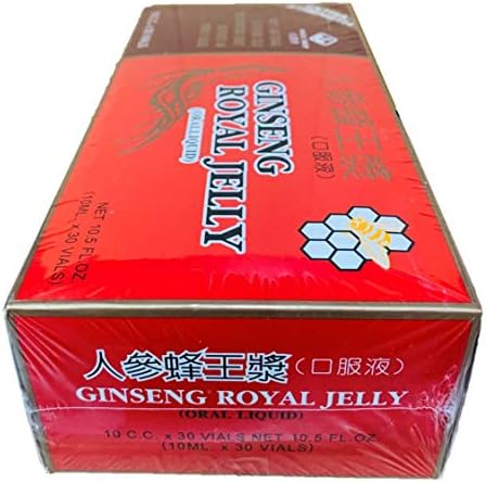 New Green Nutrition 3 Boxes Magic Drop Ginseng Royal Jelly (30 Vials), Total 90 Vials