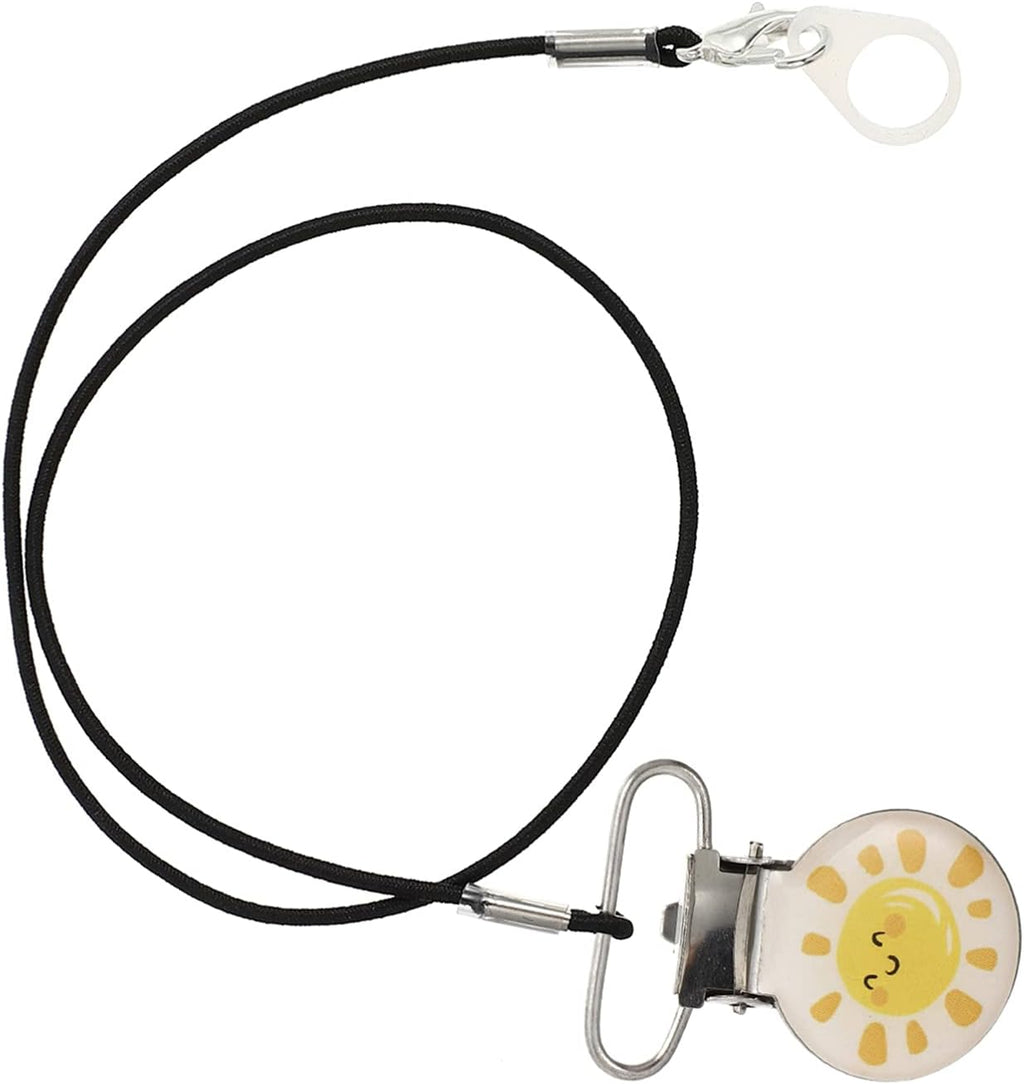 Scicalife Hearing Aid Clip Protector with Hanging Rope for Kids Lightweight Anti-Loss Strap Single & Double Ear Bte Holder Comfortable Fit