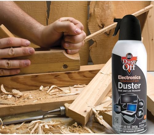 Falcon Compressed Gas (152a) Disposable Cleaning Duster 3 Count, 10 oz. Can (DPSXL3)