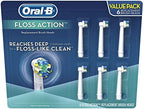 Oral-B Replacement Brush Heads, Floss Action (6 ct.)