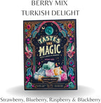 Turkish Delight, Berry Mix, Vegan, Gluten Free, Non-GMO, 10.6 oz Strawberry, Raspberry, Blackberry, Blueberry Turkish Delight