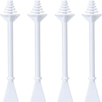 UNOISETION 60 Pcs Nose Wax Sticks, Painless Hair Wax Applicator with Disposable Spatulas for Nostril Cleaning, Ear & Face Hair Removal for Men Women