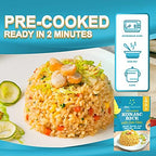 Shirataki Rice, DIET COOKER Konjac Rice 10 Pack Inside, Keto & Vegan Friendly, 9.52 oz, Odor Free, Low Calorie, Zero Net Carbs, Slim Rice Healthy Diet Food with Oat Fiber