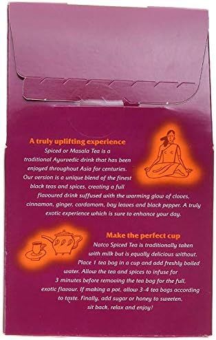 Natco Spiced Masala Tea 40 Tea Bags