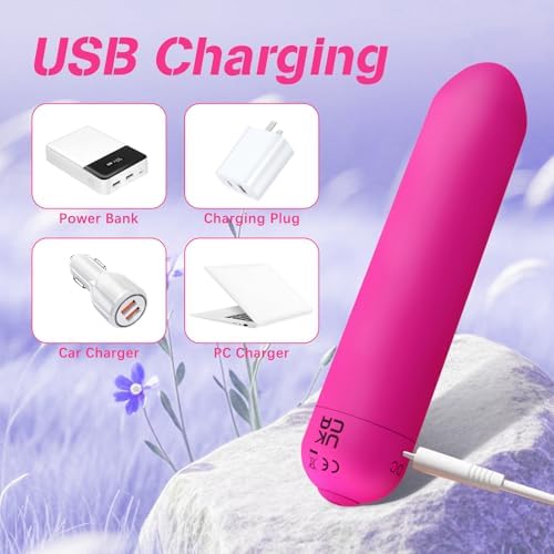 Handheld Electric Bullet 10 Modes Silent Adult Tools for Women Silver Bullet Vidrater for Women Mini Personal Vibrateirr Female Bullet Viboators Toys Silent Wand Viboator ccy7-8