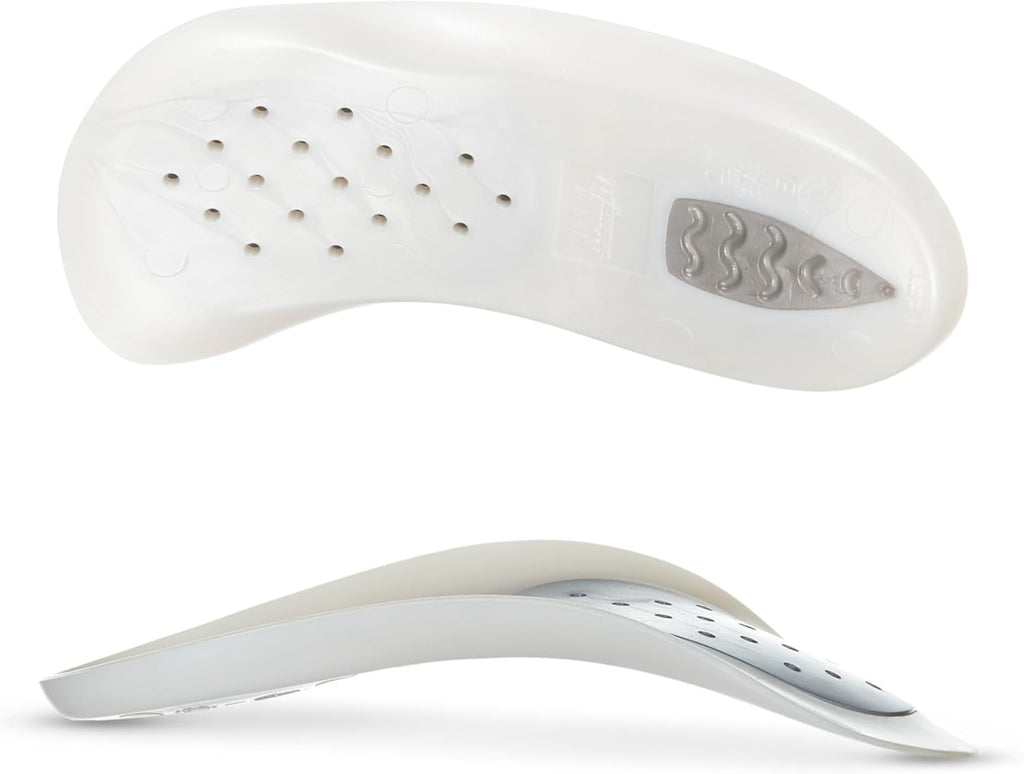 WalkFit Platinum Foot Orthotics Plantar Fasciitis Arch Support Insoles Relieve Foot Back Hip Leg and Knee Pain Improve Balance Alignment (Men 9-9.5 / Women 10-10.5)