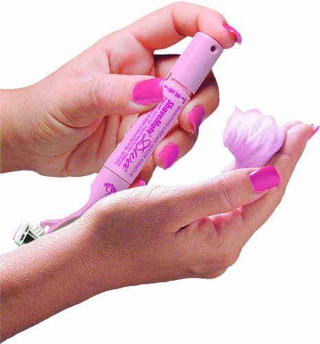 ShaveMate Diva 6 For Women Three Pack of Razors with Real Shaving Cream in the Handle
