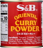 S&B Curry Powder, Oriental, 3 oz - SET OF 2