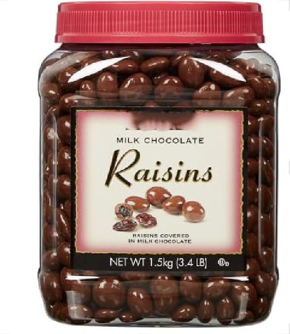 Raisins Milk Chocolate- Kirkland Signatur'e, 3.4 lb by tc