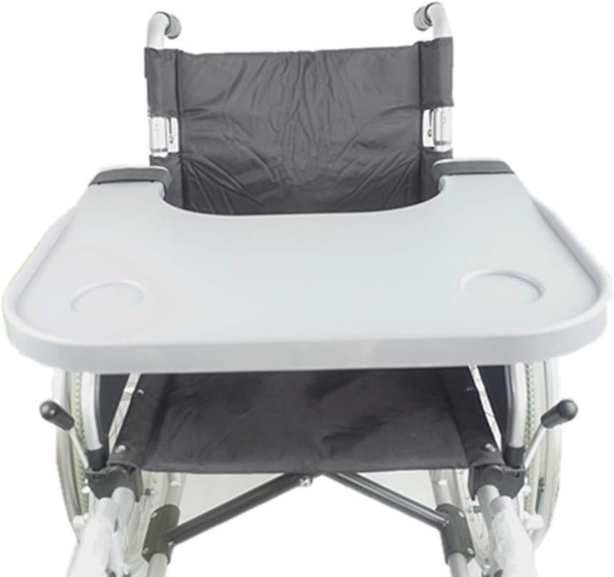Lap Trays, Wheelchair Tray,Wheelchair Lap Tray with Cup Holder - Medical Universal Wheelchair Table for Writing,Reading & Eating(Fit 16-20 Inch Wheelchairs)