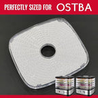 GUCUJI Silicone Dehydrator Sheets for OSTBA Food Dehydrator, Non-Stick BPA Free, Pack of 5 (Premium Reusable Food Dehydrator Mesh Mats)
