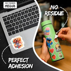 Cockapoo Sticker 4 Inch 2-Pack Curly Cute Hybrid Dog – Waterproof Vinyl Decal for Laptop Water Bottle Car Tumbler - Durable Aesthetic Long-Lasting Stickers for Adults ID45039