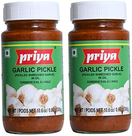 Priya Garlic Pickle - 10.6oz