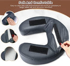 Noverlife Massage Face Cradle Cushion, Professional U Shaped Headrest Face Down Prone Position Cushion Pillow for Massage Tables, Standard Massage Face Neck Head Rest Pad for Beauty Spa Sleeping Nap