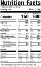 SO DELICIOUS Dessert Coconut Milk Bar Mini Chocolate Vanilla No Sugar Added, 2.3 Fl Oz, 4 Count