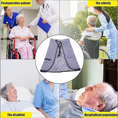 DKULMN Winter Wheelchair Blanket, Mobility Scooter Leg Blanket, Wheelchair Warm Cover Aldult Keep Warm Windproof Lower Body Leg Cozy Cover for Wheelchair and Mobility Scooter,A