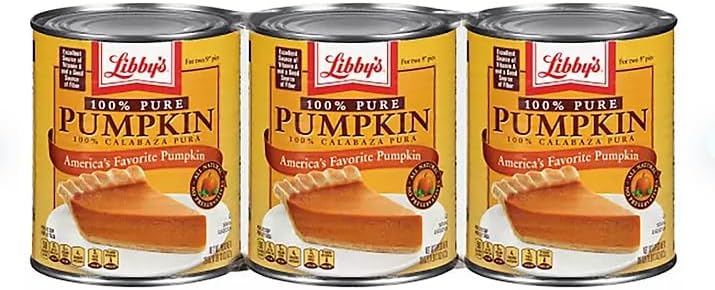 Libby's 100% Pure Pumpkin, America's Favorite Pumpkin, 29 Oz., 3 Pack BY LINIQUE