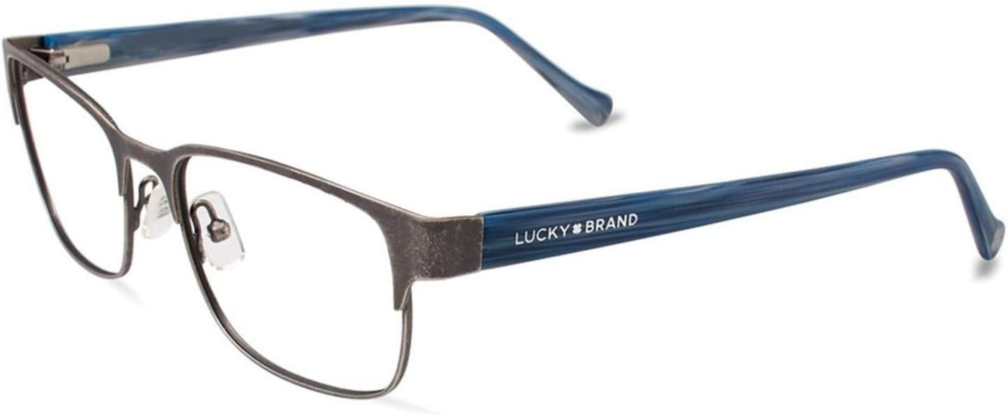 LUCKY BRAND Eyeglasses D301 Gunmetal 53MM