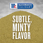 McCormick Culinary Ground Thyme, 11 oz - One 11 Ounce Container of Ground Thyme Seasoning, Best with Chowders and Soups, Meat, Seafood, Mashed Potatoes and More