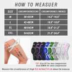 Kuangmi Knob Knee Brace for Pain Relief, Knee Support with Patella Gel Pad & Side Stabilizers, Compression Knee Sleeve for Workout, Arthritis, Joint Pain, Meniscus Tear (Black,Right,X-Large,Single)