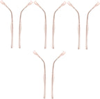 FOMIYES 4pairs Sunglasses Replacement Temple Eyeglass Arms Metal Leg Repair Kit Easy to Install