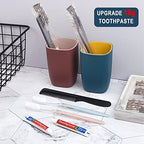 50 Pack Disposable Toothbrushes with Toothpaste and Comb for Homeless Individually Wrapped,10g Travel Toothpaste,7inch Black Hair Comb, Toothbrush for Hotel,AirBnb,Shelter,Charity