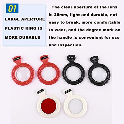 NICHOY 266 Pcs Optical Trial Lens Set,Plastic Rim,Aluminium Case + Free Trial Frame,Glasses Optometry Equipment Instrument with Combination Lock(Color:Sliver,Size:266pcs)