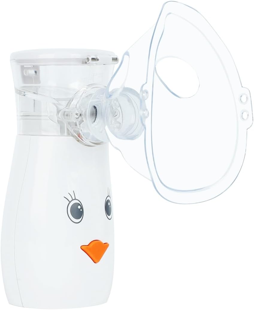 Portable Nebulizers, Handheld Nebulizer Machine for Veterinary Daily Breathing Problem,One Key Control Quietly Rechargeable with USB Cable,Auto-Cleaning, Smart Easy Operation Good for Home use