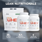 RIVAL NUTRITION Clean Rival Whey Pure Chocolate Protein Powder I Whey Isolate Primary Source I 5.02 Lb, 68 Servings I No Artificial Flavors or Colors I 25g Protein Per Scoop | Muscle Recovery