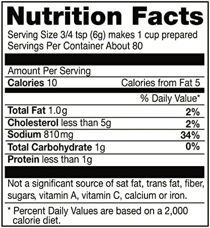 Maggi Chicken Base, Stock and Bouillon, Gluten Free, No MSG, Bulk 1 lb Tub (Pack of 6)