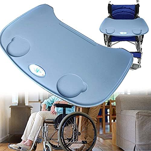 Lap Trays, Wheelchair Tray,Wheelchair Knee Tray Table, Wheelchair Accessories with Cup Holder, Universal Lap Tray Table Suitable for Manual or Electric Wheelchair Children's Chair