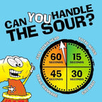 TOXIC WASTE - Hazardously Sour Candy - Apple, Watermelon, Lemon, Blue Raspberry, & Black Cherry Flavors - 2 lb. Bag
