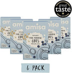 Amisa Organic Gluten Free Pure Porridge Oats 325g - Pack of 6