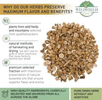 WILDFIELD HERBS 50 Bags Astragalus Root Herbal Tea – 50 Tea Bags 1.5g Astragalus Root Huang Qi