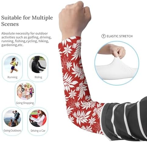 Purple Cooling Arm Sleeves for Men & Women – Breathable, Sun Protection, Sports Arm Sleeves for Women, Men & Youth