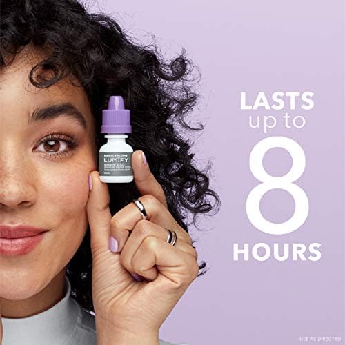 LUMIFY Eye Drops for Red Eyes, Redness Reliever for Brighter Looking Eyes, Works in 1 Minute & Lasts Up to 8 Hours, Eye Drops, 0.25 Fl Oz (7.5mL)