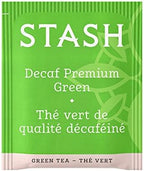 Stash Tea Decaf Premium Green Tea - Decaf, Non-GMO Project Verified Premium Tea with No Artificial Ingredients, 18 Count (Pack of 6) - 108 Bags Total