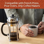 Don Francisco's 100% Colombia Supremo Ground Coffee: Rich, Aromatic 100% Arabica Beans - (3 x 10 oz Recyclable Cans)