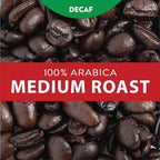 San Francisco Bay Whole Bean Coffee - DECAF Bay Bridge Blend (2lb Bag), Medium Roast, Swiss Water Processed