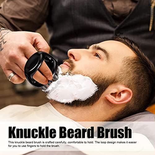 4pcs Knuckle Brush Beard for Men Styling Mustache Knuckle Brush Beard Male