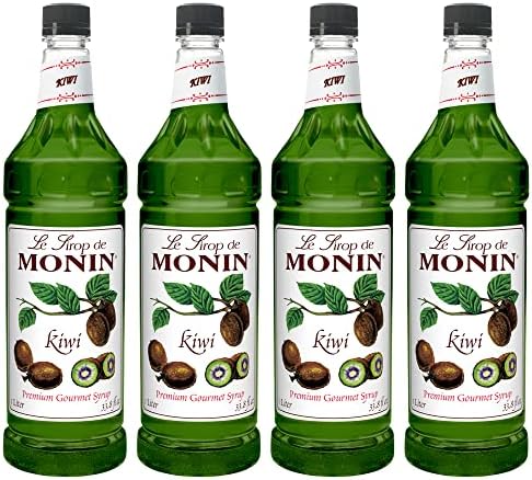Monin Kiwi, 48-Ounce Packages (Pack of 4)