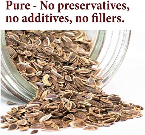 The Spice Way Dill Seed - Dill seeds for pickling, vegetables, pasta, salads and soups. 8 oz Dill Weed Seeds dill seasoning