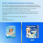 HONEY CARE All-Absorb A25 Male Dog Wrap, 50 Count, Medium, White