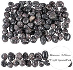 SUNYIK 1LB Cherry Blossom Pomegranate Tumbled Polished Stones 0.3''-1'', Healing Crystals for Jewelry Making, Reiki Chakra Balancing, Assorted Bulk Smooth Stones for Crafts Meditation & Decor