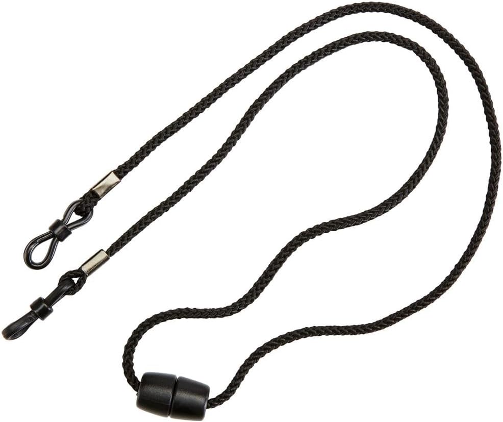 Klein Tools 60177 Eyewear Lanyard, Breakaway Safety Glasses Neck Cord, 27-Inch, Black