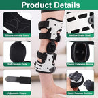 OA Unloader Knee Brace, Support for Arthritis Pain, Osteoarthritis and Bone on Bone Knee Joint Pain, OA Knee Brace Adjustable Metal Medial & Lateral Knee Support