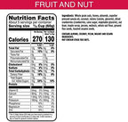 Bear Naked Granola Cereal, Whole Grain Granola, Breakfast Snacks, Fruit and Nut Medley (6 Bags)