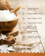 NaturaleBio Organic Virgin Coconut Oil 32 fl oz Raw Cold Pressed for Skin, Hair, Moisturizer, Massage, Body, Hand, Cream, Vegan Butter Alternative, Ideal Lotion, Perfect Care