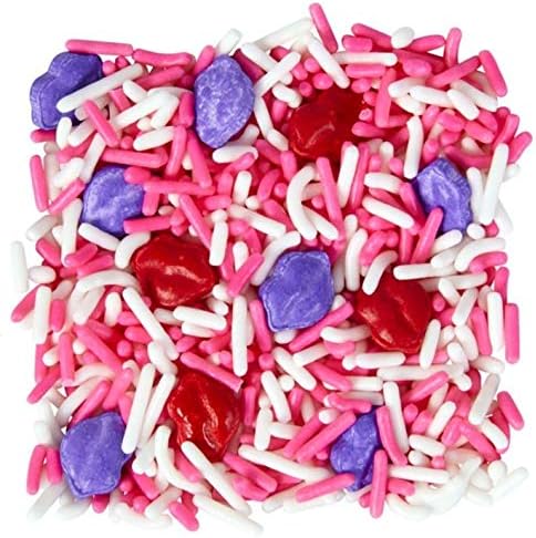 Wilton Lips Mix Sprinkles, 2.5 oz. (Pack of 1)